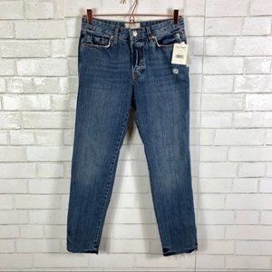 NEW Free People Slim Boyfriend Jeans